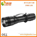 Factory Sale 3.7V Multi-functional Tactical High Power Aluminum XPE 3W Cree led Rechargeable Flashlight with Zoom Function